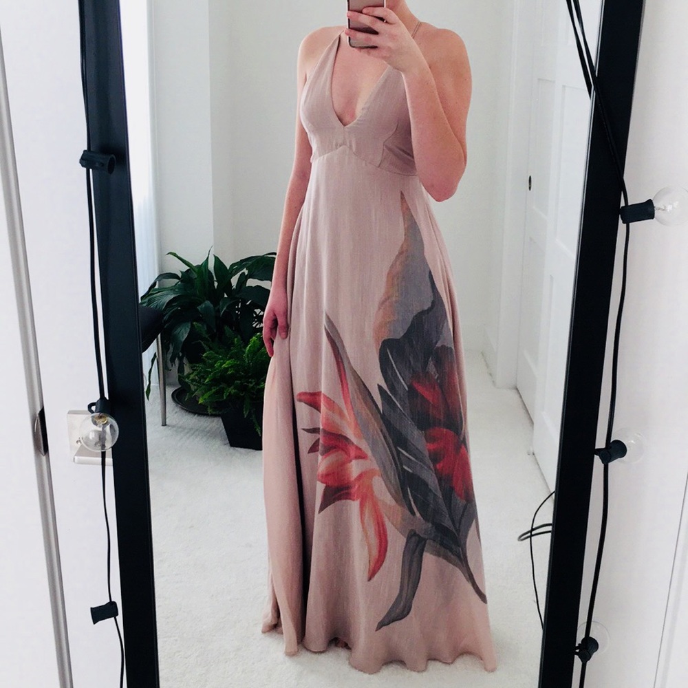 Tropical Maxi Dress